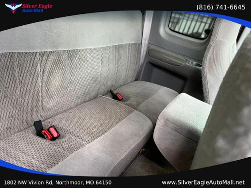 Red 1997 Ford F-150 Long Bed