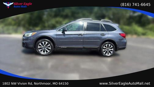 Blue 2015 Subaru Outback 2.5i Limited