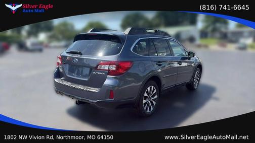 Blue 2015 Subaru Outback 2.5i Limited