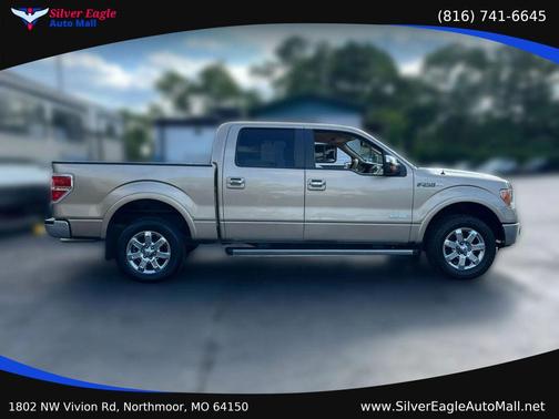 Gold 2013 Ford F-150 Lariat
