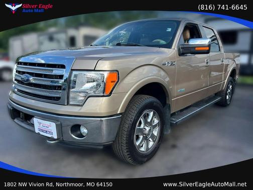 Gold 2013 Ford F-150 Lariat