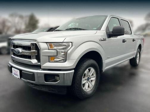 Silver 2017 Ford F-150 XLT
