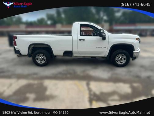 White 2021 Chevrolet Silverado 2500 WT