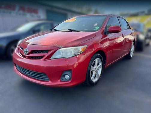 Red 2011 Toyota Corolla LE