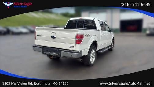 White 2011 Ford F-150 Lariat