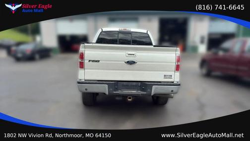 White 2011 Ford F-150 Lariat