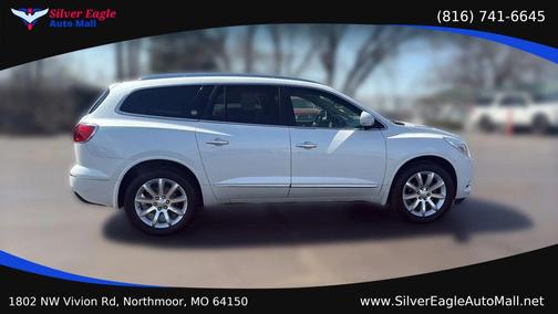 White 2017 Buick Enclave Premium