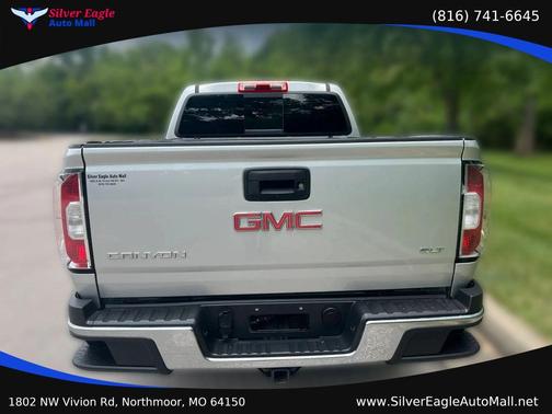 Silver 2016 GMC Canyon SLT