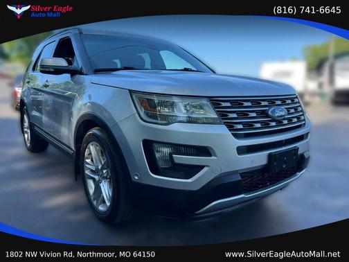 Silver 2016 Ford Explorer Limited