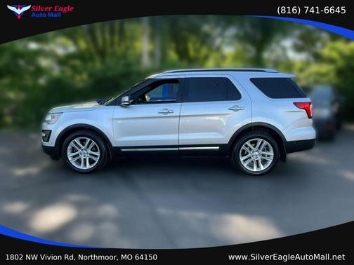 Silver 2016 Ford Explorer Limited