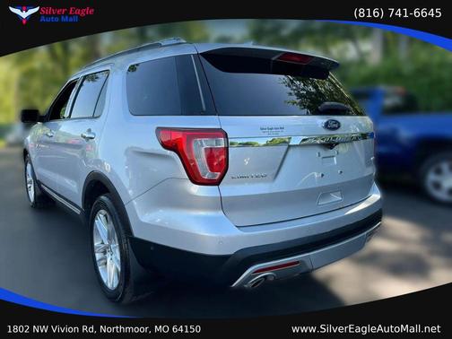 Silver 2016 Ford Explorer Limited