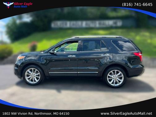 Black 2015 Ford Explorer XLT