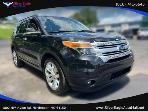 Black 2015 Ford Explorer XLT