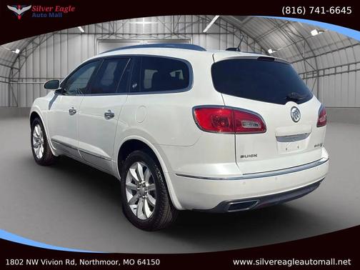 White 2017 Buick Enclave Premium