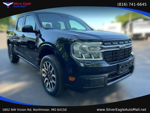 Black 2022 Ford Maverick Lariat