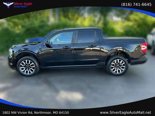 Black 2022 Ford Maverick Lariat