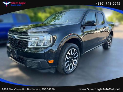 Black 2022 Ford Maverick Lariat