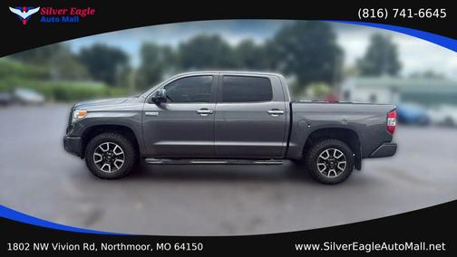 Gray 2014 Toyota Tundra Platinum