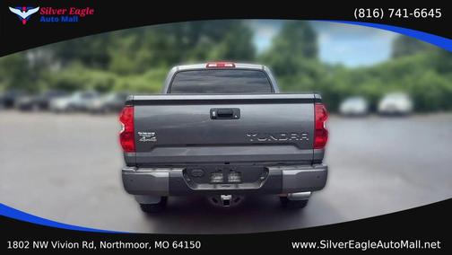 Gray 2014 Toyota Tundra Platinum