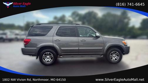 Gray 2007 Toyota Sequoia Limited