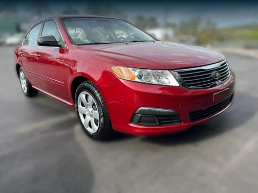 Red 2009 Kia Optima LX