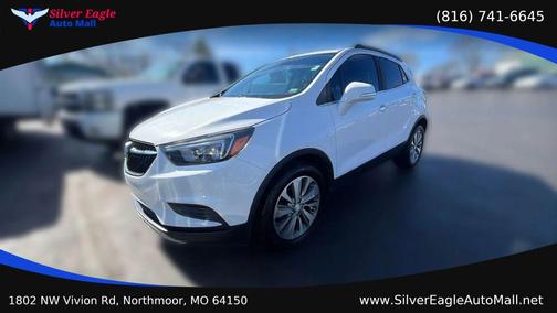 White 2019 Buick Encore Preferred