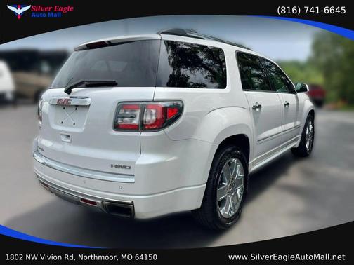 White 2016 GMC Acadia Denali