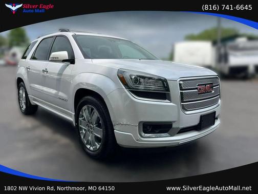 White 2016 GMC Acadia Denali