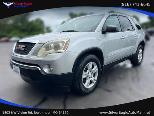 Silver 2012 GMC Acadia SL