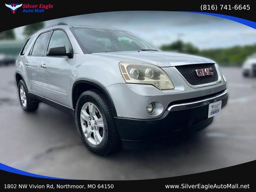 Silver 2012 GMC Acadia SL