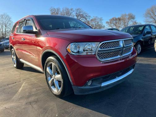 Red 2011 Dodge Durango Citadel