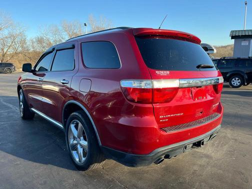 Red 2011 Dodge Durango Citadel