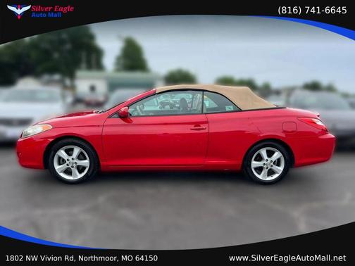 Red 2006 Toyota Camry Solara SE V6