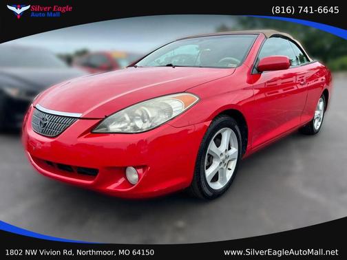 Red 2006 Toyota Camry Solara SE V6