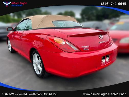 Red 2006 Toyota Camry Solara SE V6