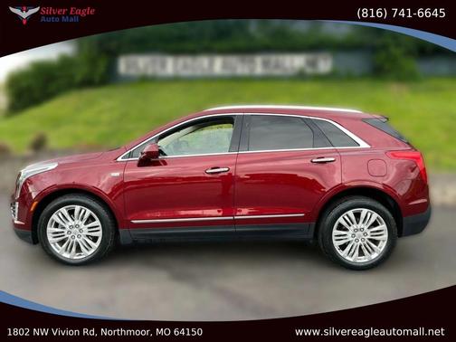 Red 2017 Cadillac XT5 Premium Luxury