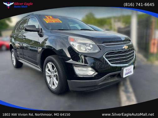 Black 2017 Chevrolet Equinox 1LT