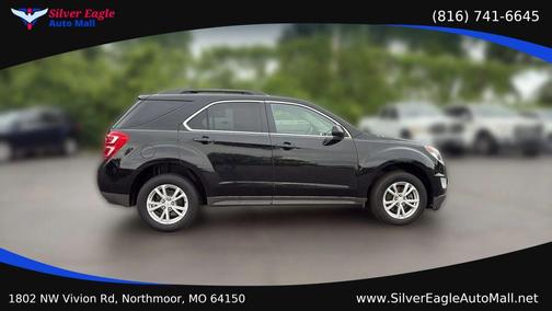 Black 2017 Chevrolet Equinox 1LT