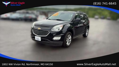 Black 2017 Chevrolet Equinox 1LT