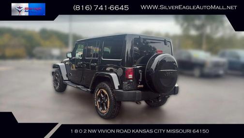 Black 2014 Jeep Wrangler Unlimited Dragon Edition