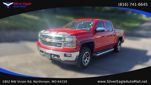 Red 2014 Chevrolet Silverado 1500 LTZ