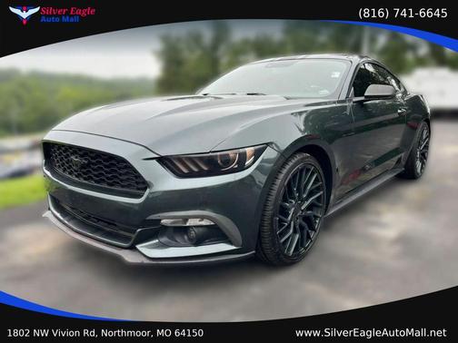 Gray 2016 Ford Mustang V6