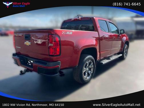 RED/BLACK 2016 Chevrolet Colorado Z71