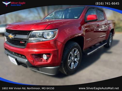 RED/BLACK 2016 Chevrolet Colorado Z71