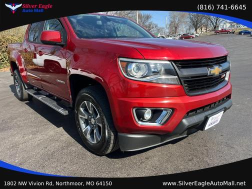 RED/BLACK 2016 Chevrolet Colorado Z71