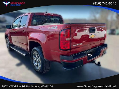 RED/BLACK 2016 Chevrolet Colorado Z71