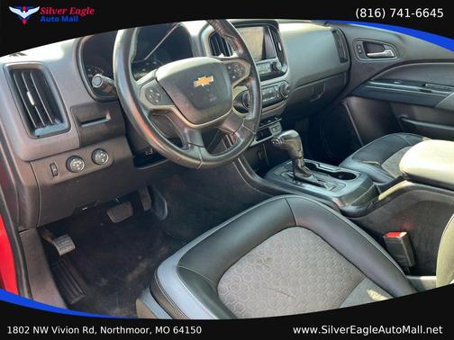 RED/BLACK 2016 Chevrolet Colorado Z71