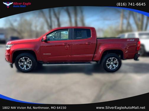 RED/BLACK 2016 Chevrolet Colorado Z71