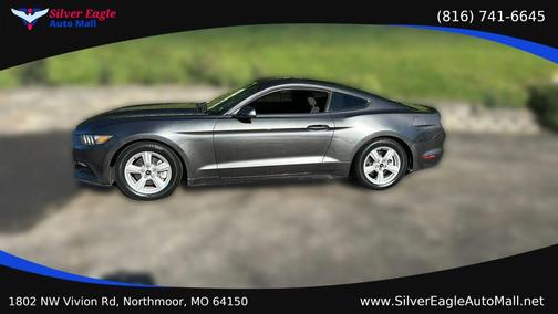 Gray 2017 Ford Mustang V6