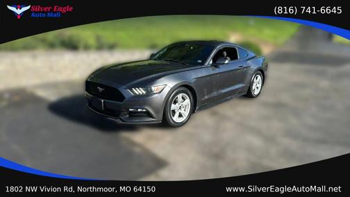 Gray 2017 Ford Mustang V6